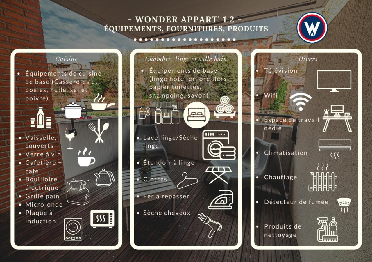 Wonder Appart' 1.2 - Coeur De Ville - 圖盧茲 外观 照片